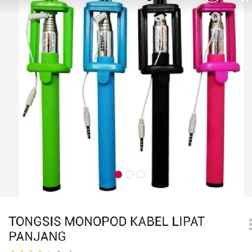 Tongsis Monopad Kabel Lipat