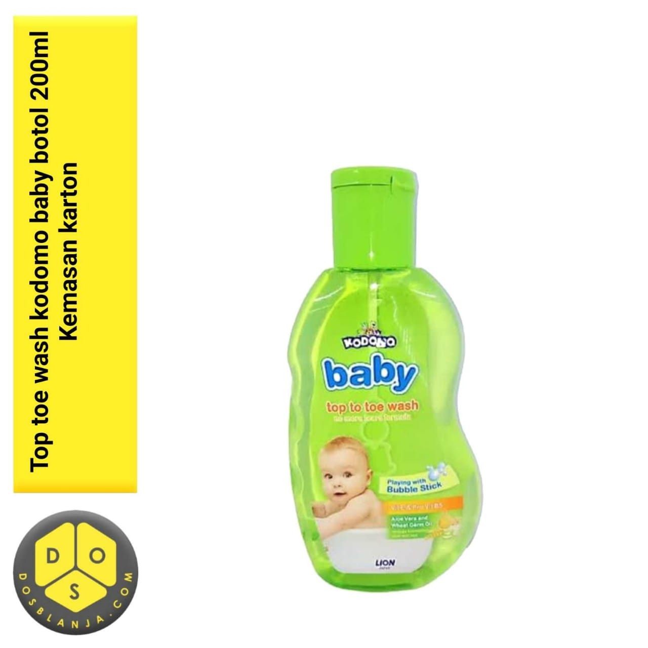 Top To Toe Wash Komodo Baby Btl 200ml