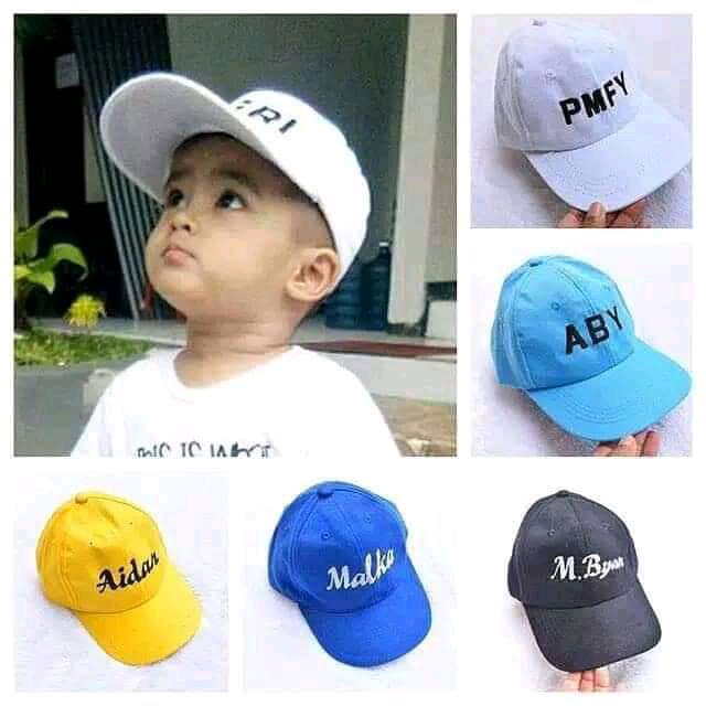 Topi Dan Ciput Anak Bordir Nama