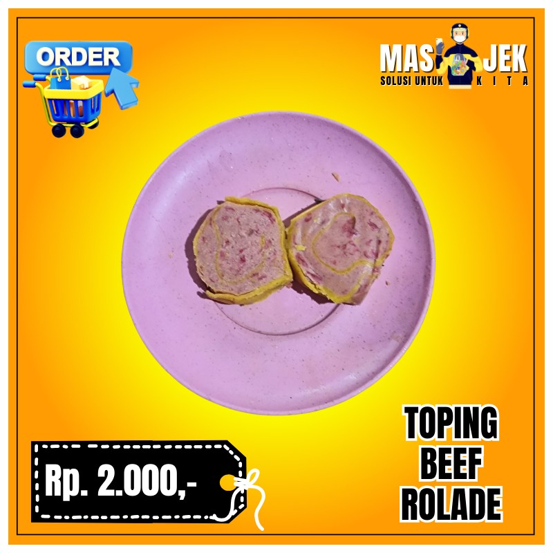 Toping Beef Rolade