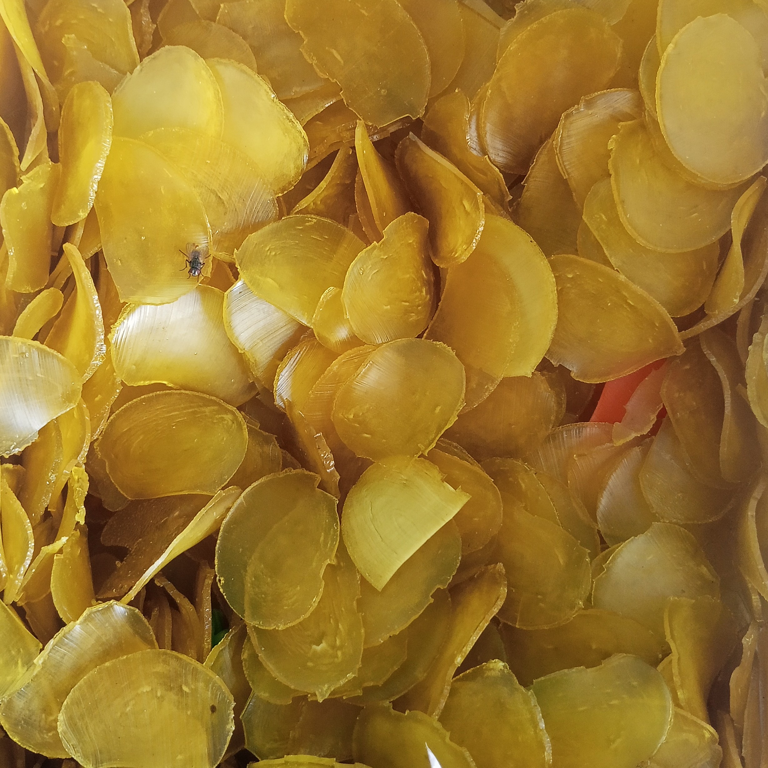 Toping Krupuk kuning