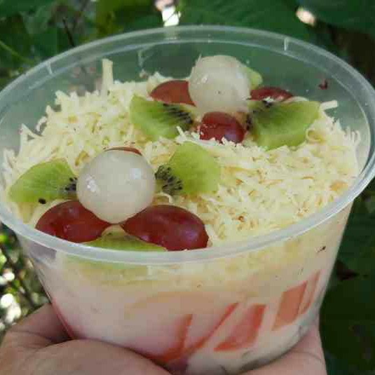  Salad Buah Keju Large