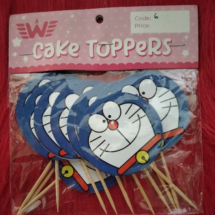 Topper Karakter Cup Cake 3