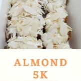 Topping Almond Banana Nugget Greget