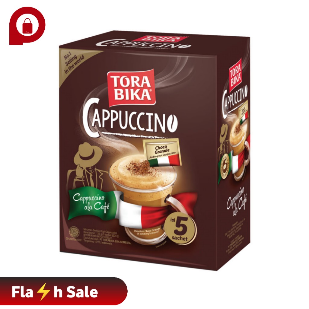 Torabika Cappuccino Extra Choco Granule 5X25g
