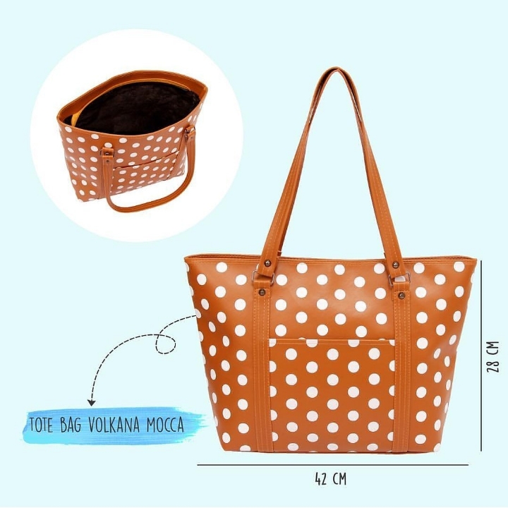 Tote Bag Volkana Mocca