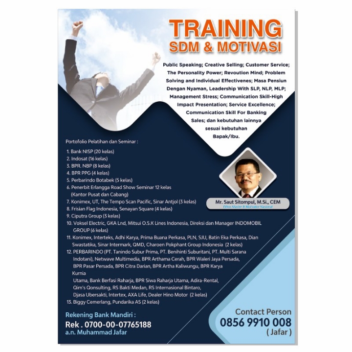 Training SDM 