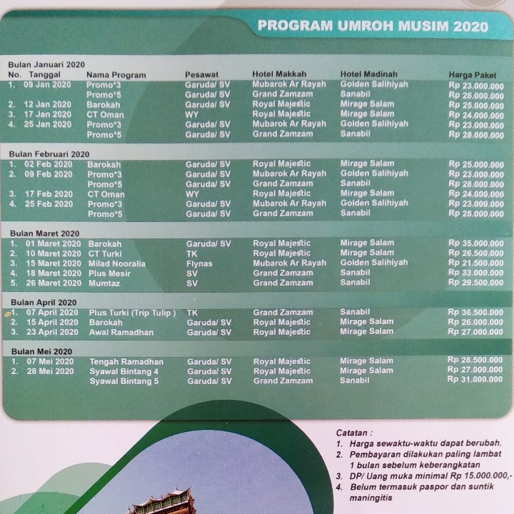 Travel Haji dan Umroh NOOR ALIA - Jatiwangi 2