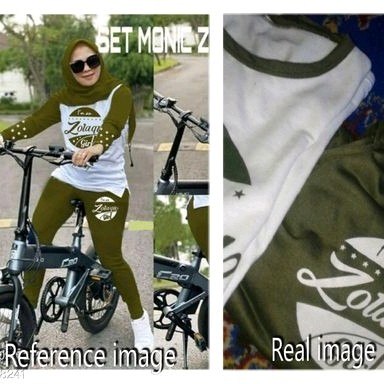 Trendy Cantik SetelanBottom Bahan Baby Terry 3