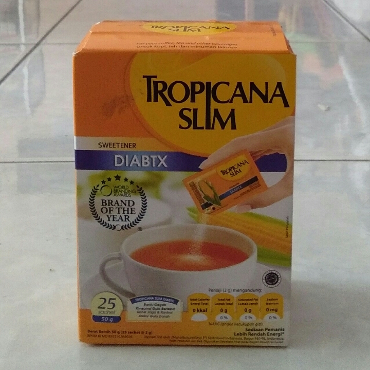 Tropicana Slim Diabtx