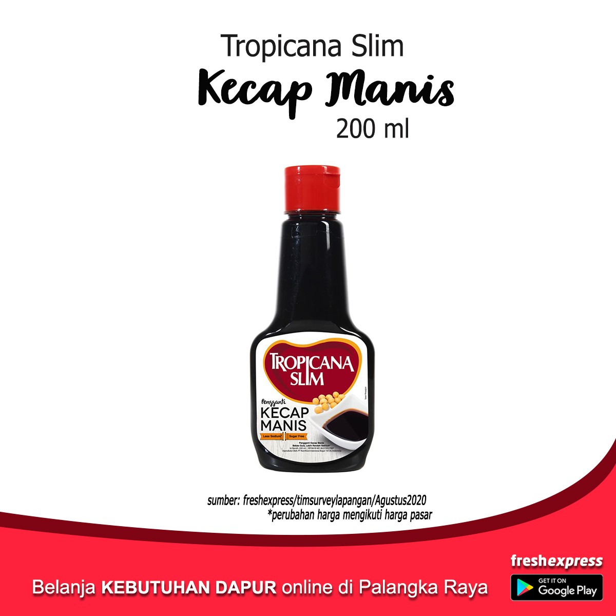 Tropicana Slim Kecap Manis 200 Ml