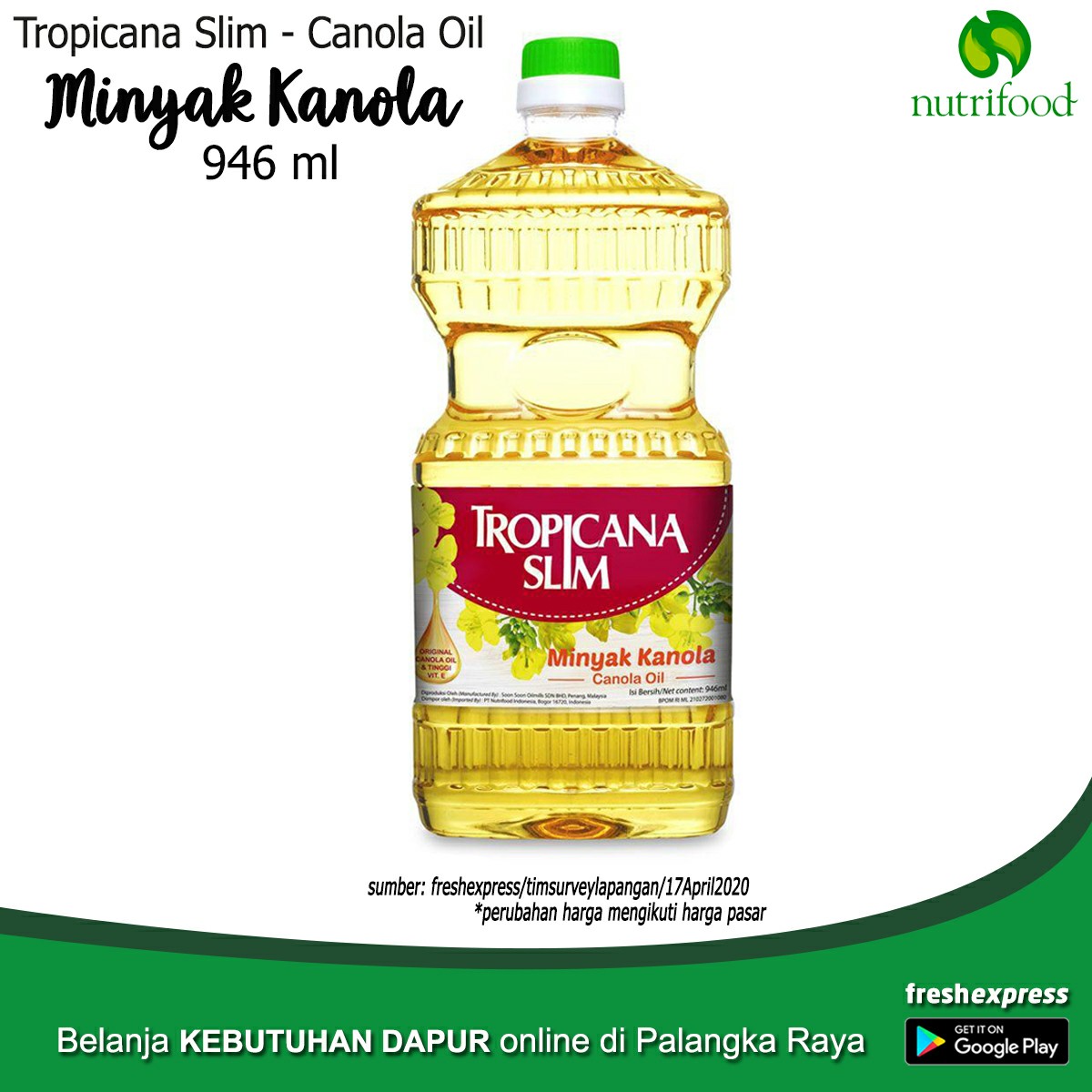 Tropicana Slim Minyak Kanola