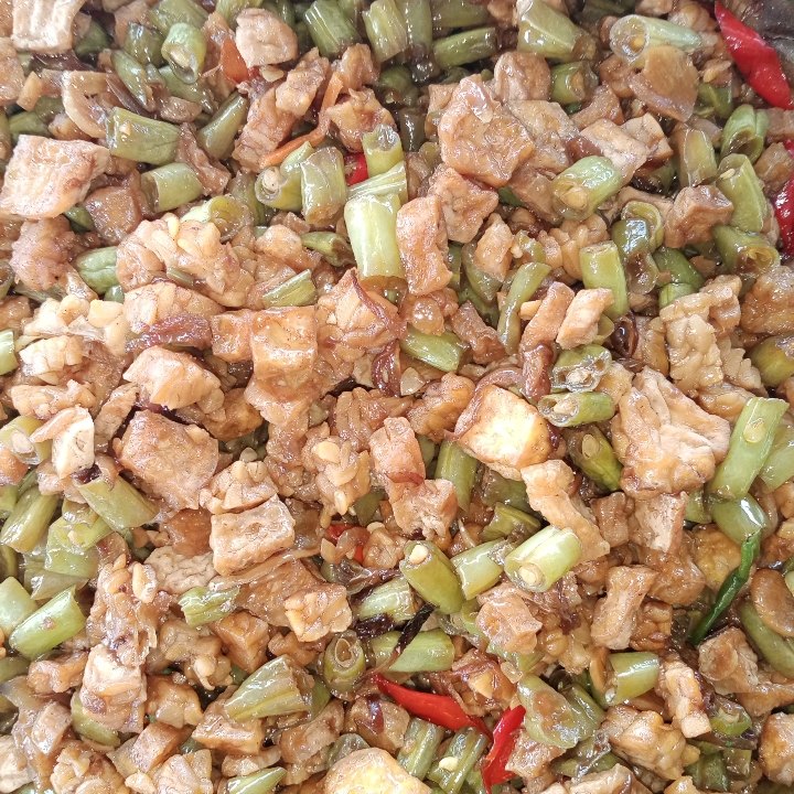 Tumis Buncis Tempe 
