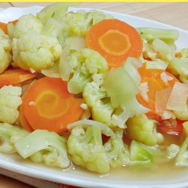 Tumis Kembang Kol Polos