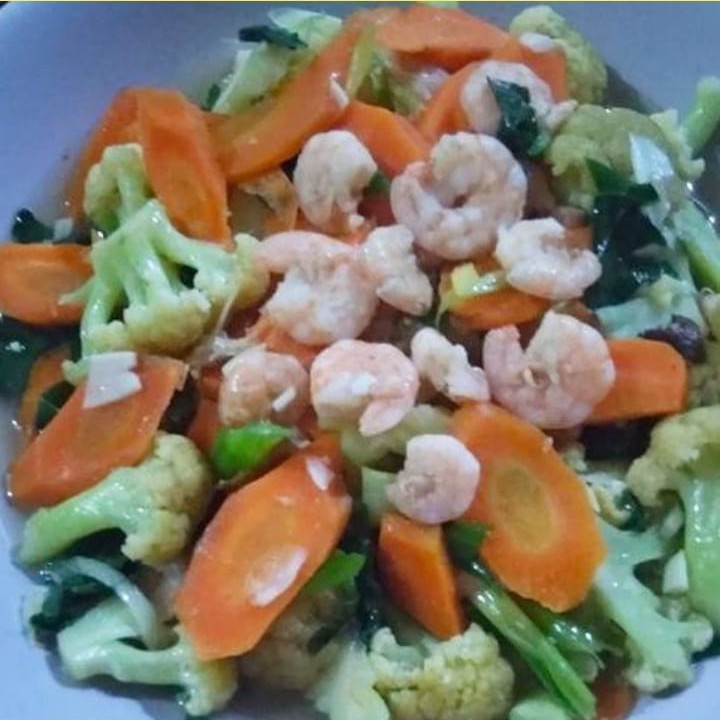 Tumis Kembang Kol Seafood 