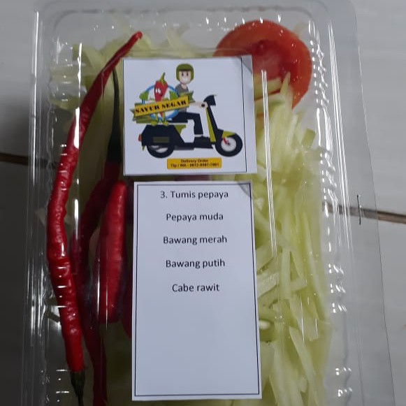 Tumis Pepaya