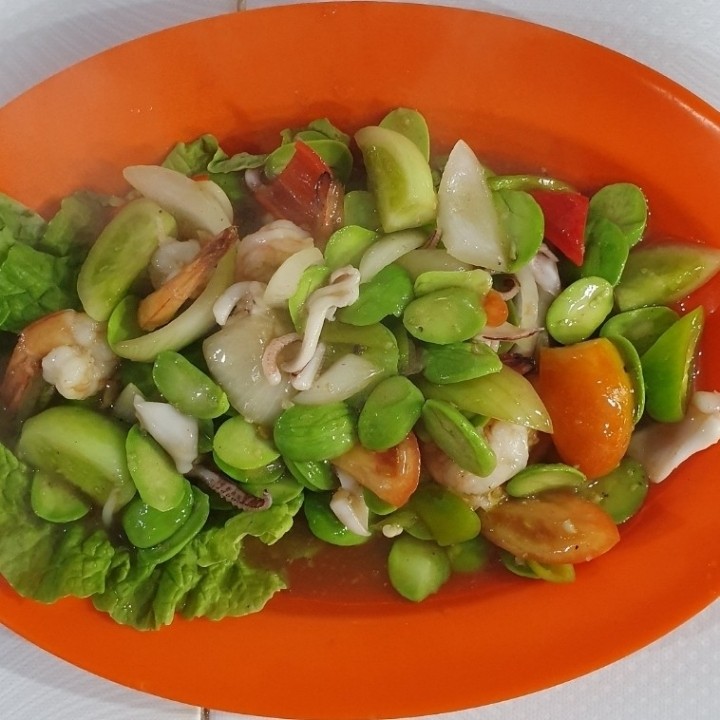 Tumis Petai Seafood