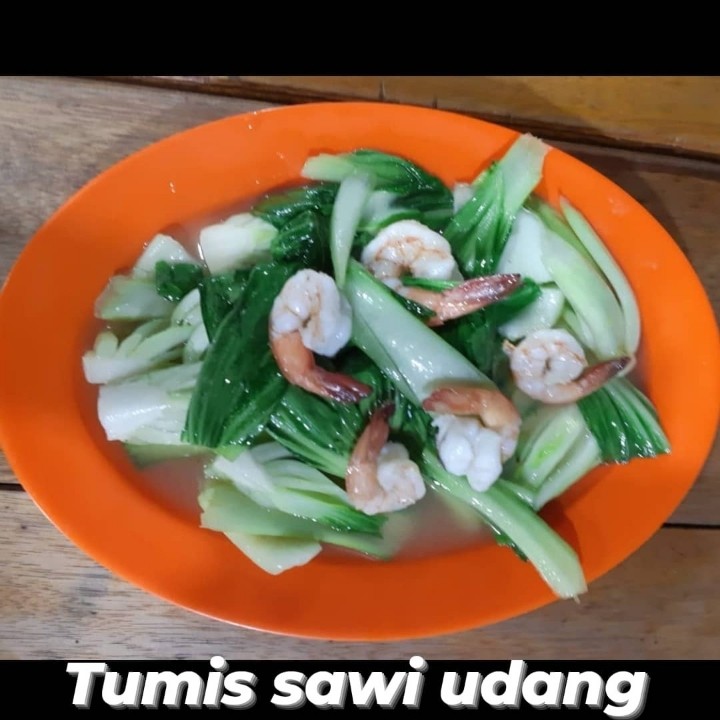 Tumis Sawi Seafood
