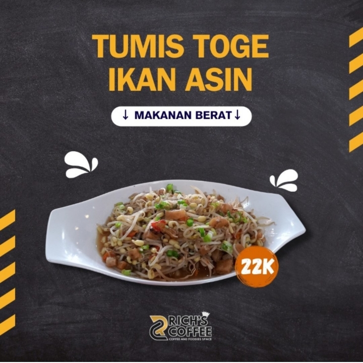Tumis Toge Ikan Asin