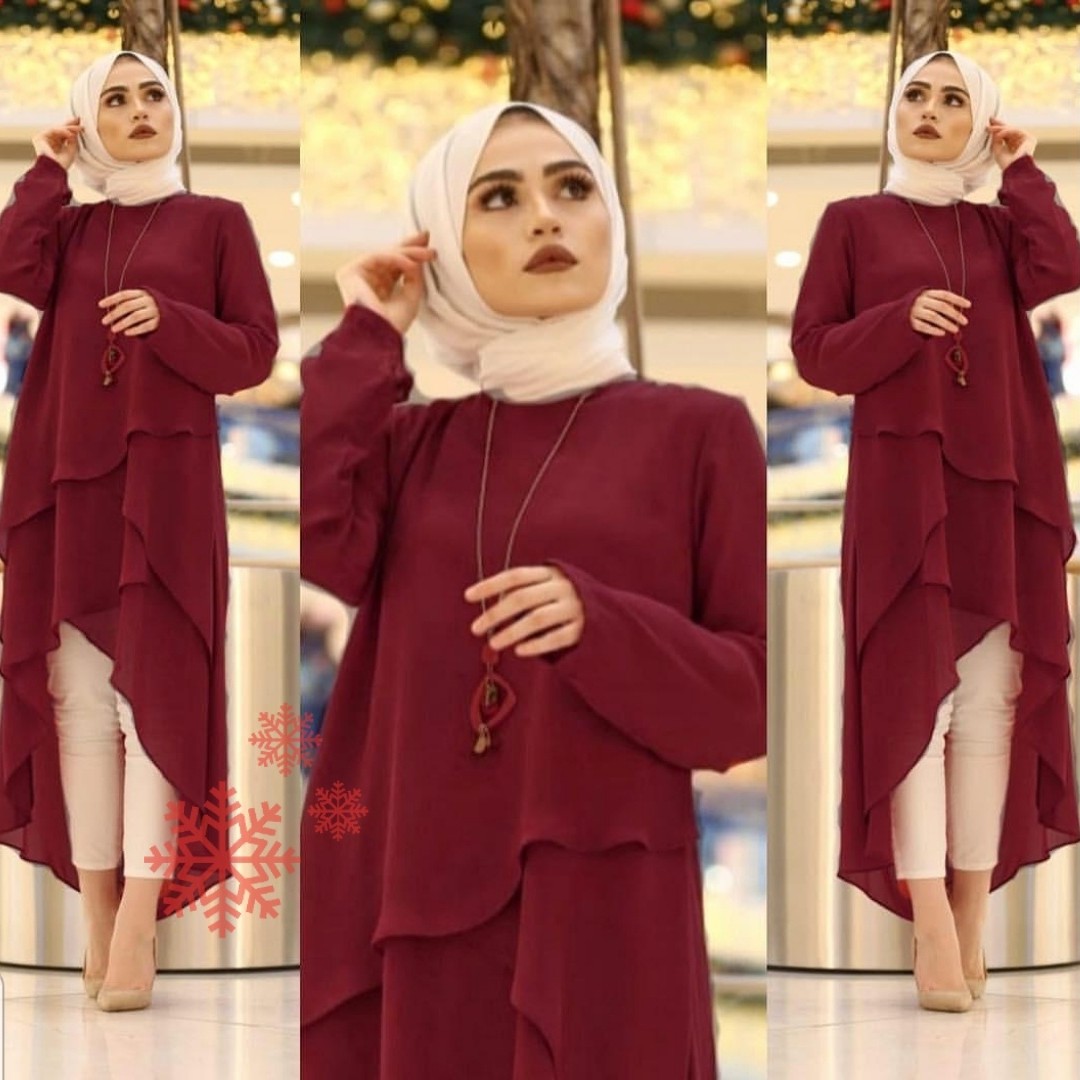Tunik Arash Maroon