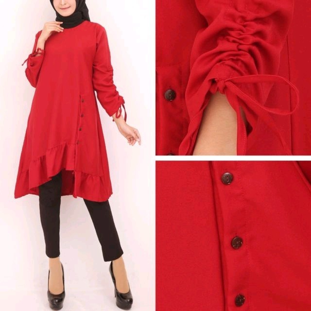 Tunik Kiara Merah