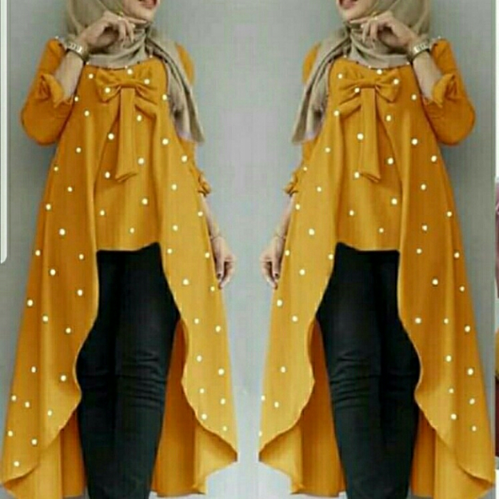 Tunik Viane Jumbo Mustard