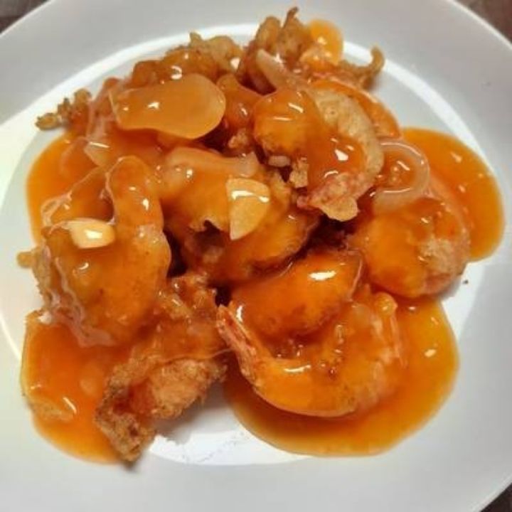UDANG GORENG ASAM MANIS 