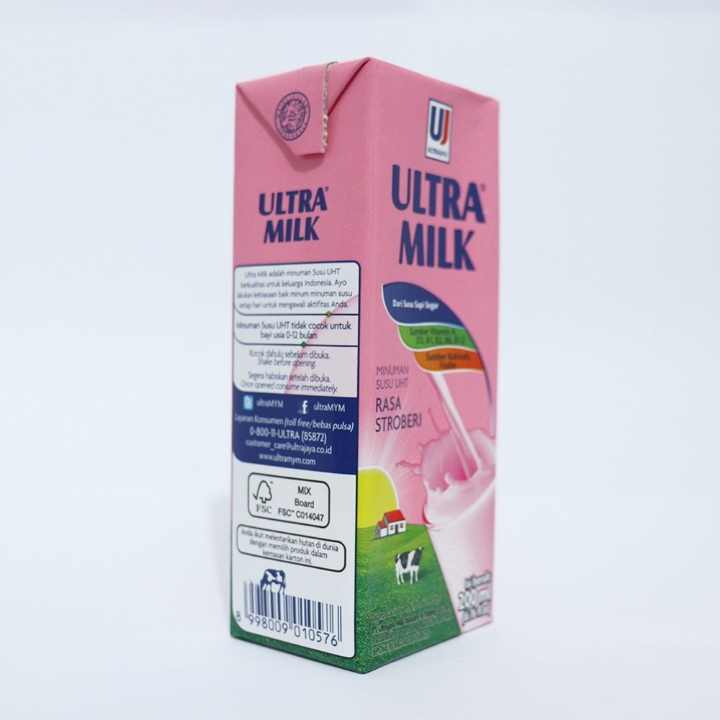 ULTRA MIILK STRAWBERY 200ML