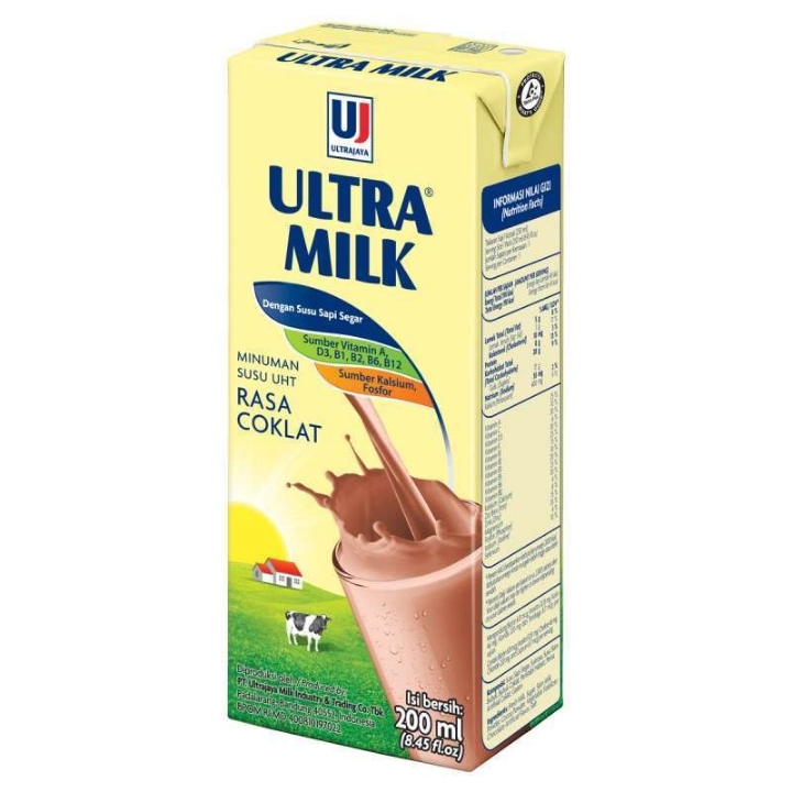 ULTRA MILK UHT Coklat 200ml