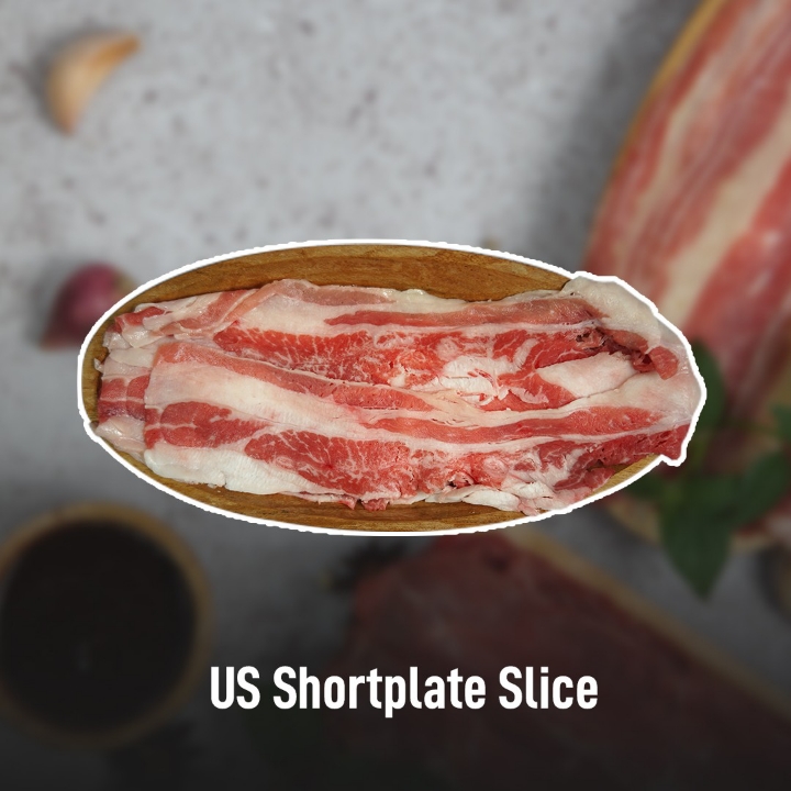 US Shortplate Slice 250gr