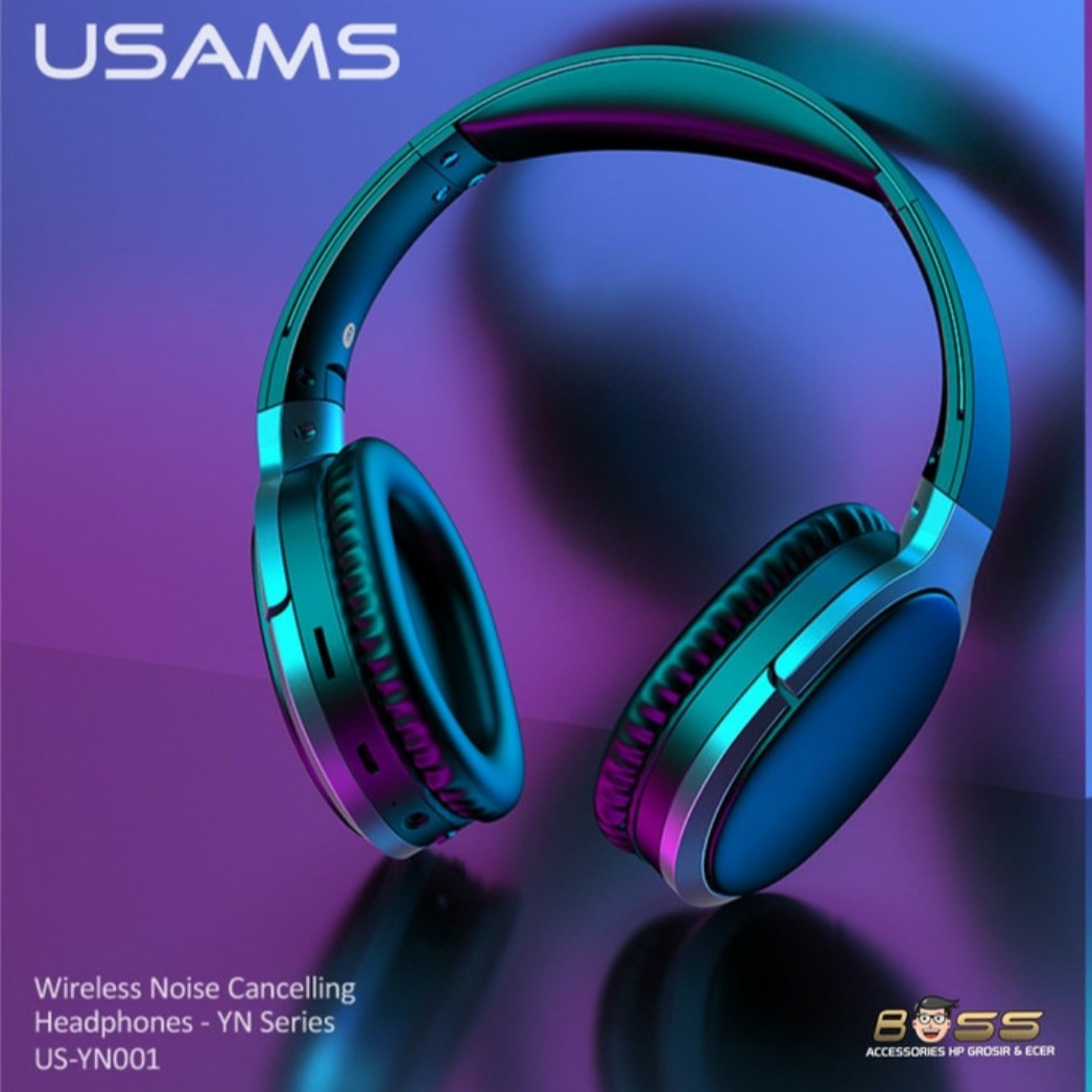 USAMS YN001 HEADPHONES BLUETOOTHWIRELESS NOISE CANCELLING YN SERIES 3