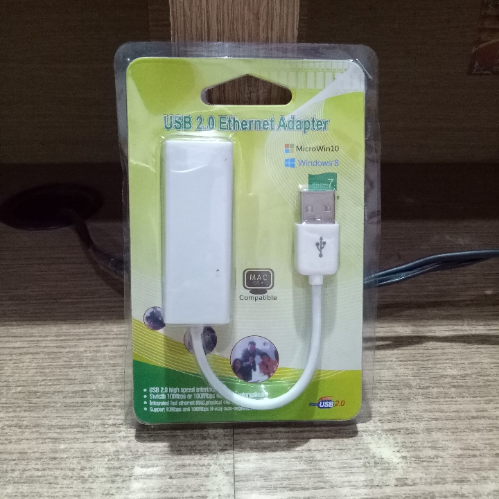 USB TO LAN CABLE PUTIH