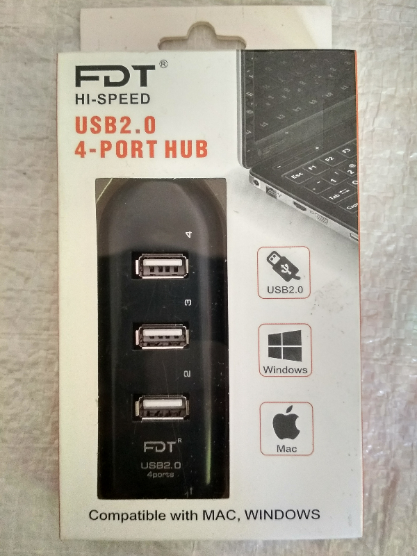 USB port 4 slot kabel