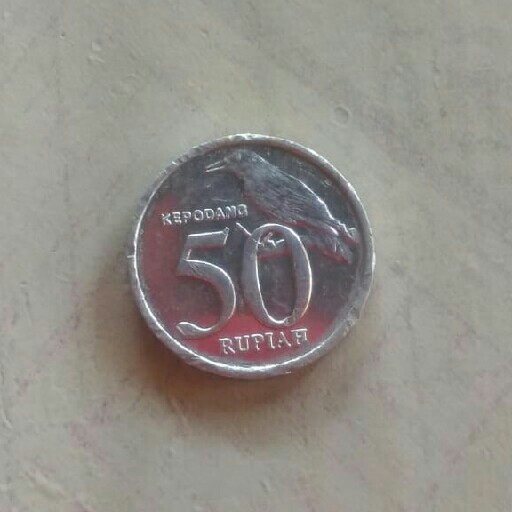 Uang 50 Rupiah Tahun 1999
