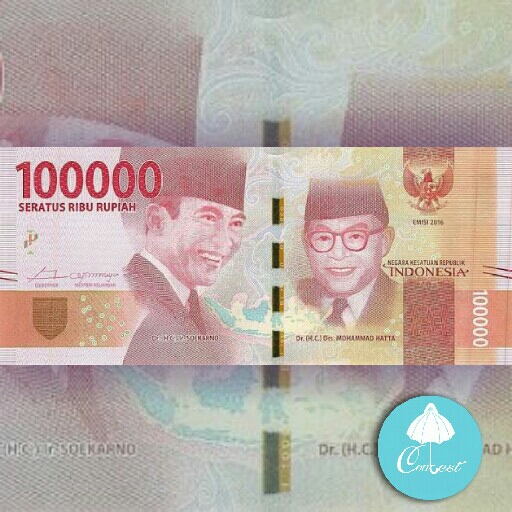 Uang Tunai - Rp 100000