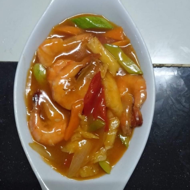 Udang Asam Manis