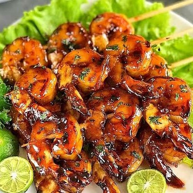 Udang Bakar Manis