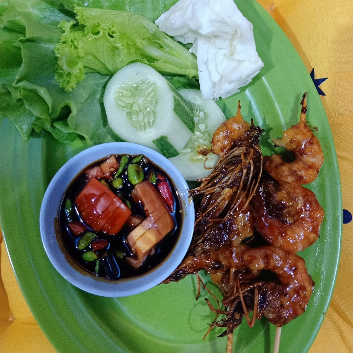 Udang Bakar Tanpa Nasi