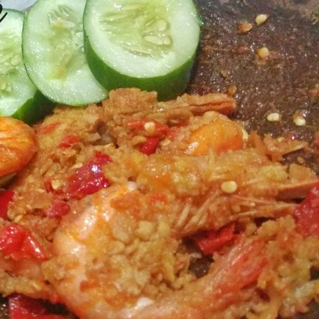 Udang Geprek