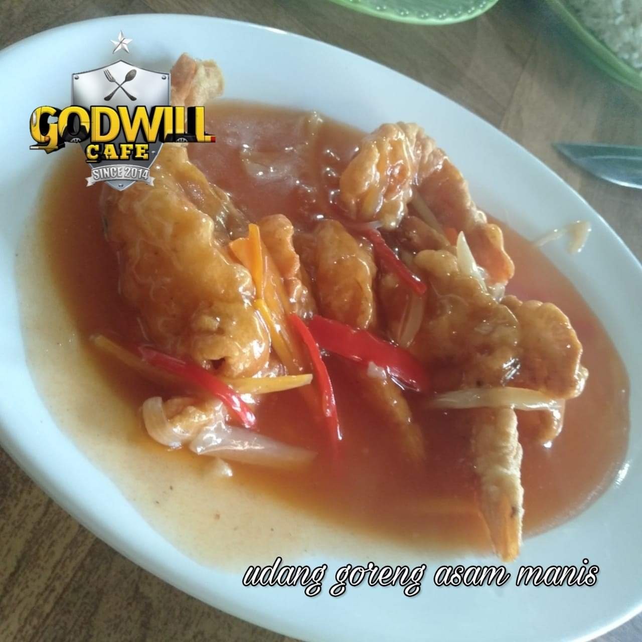 Udang Goreng Asam Manis