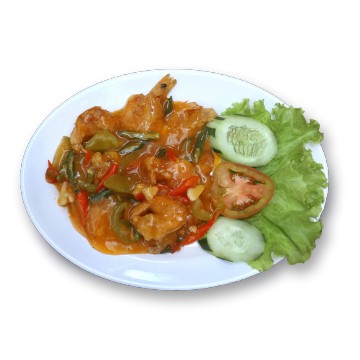 Udang Goreng Asam Manis