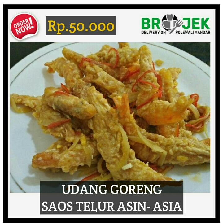 Udang Goreng Saos Telur - Wr Asia