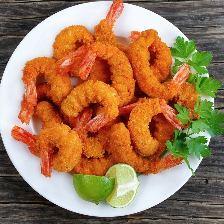 Udang Kremes Nasi