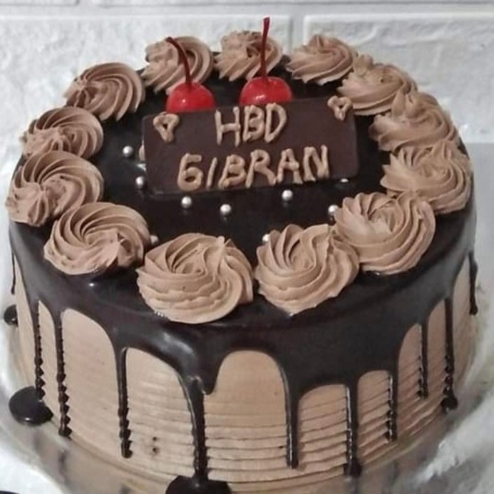 Ultah Bronis Coklat 15 x15