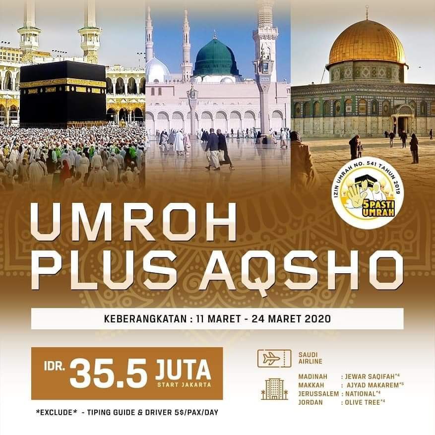 Umrah Plus Al - Aqsha