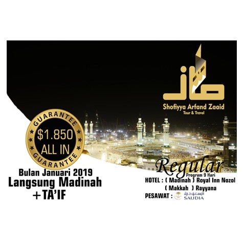 Umroh Regular Januari 2019