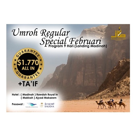 Umroh Regular Special Februari