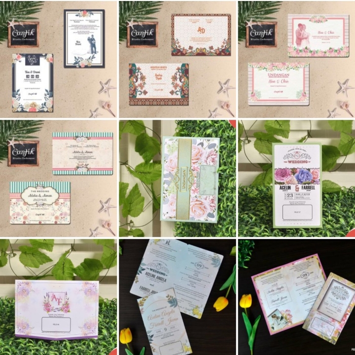 Undangan Nikah Lipat satu