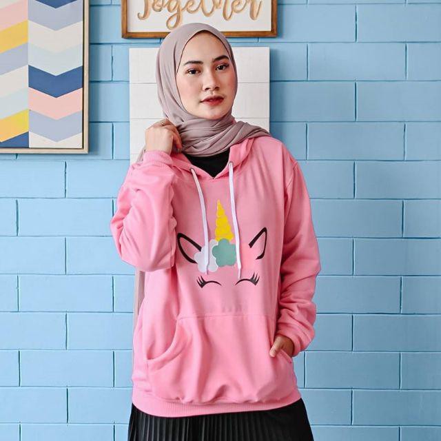 Unicorn Head Rainbow Sweater Hodie 3