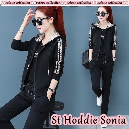 V7V-ST HODDIE SONIA HITAM